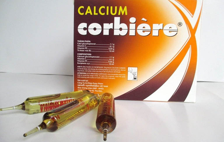 Calcium Corbiere là một trong những sản phẩm bổ sung canxi đường uống.