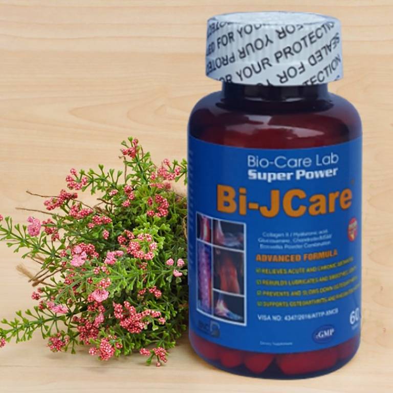 Bi - Jcare là sản phẩm hỗ trợ xương khớp nổi tiếng của Mỹ.