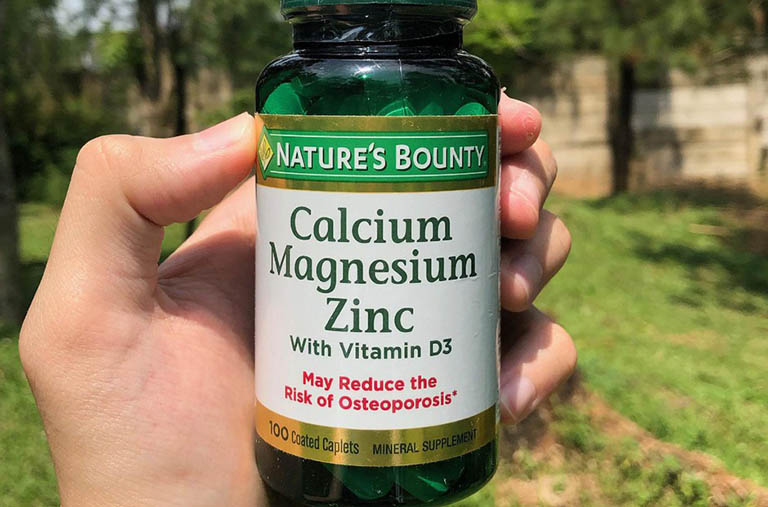 Nature’s Bounty Calcium Magnesium Zinc chứa thành phần tốt cho hệ xương khớp