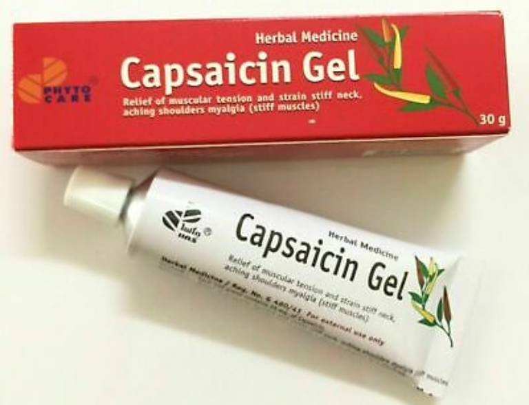 Capsaicin là thành phần chiết xuất từ ​​ớt có tác dụng giảm đau nhẹ