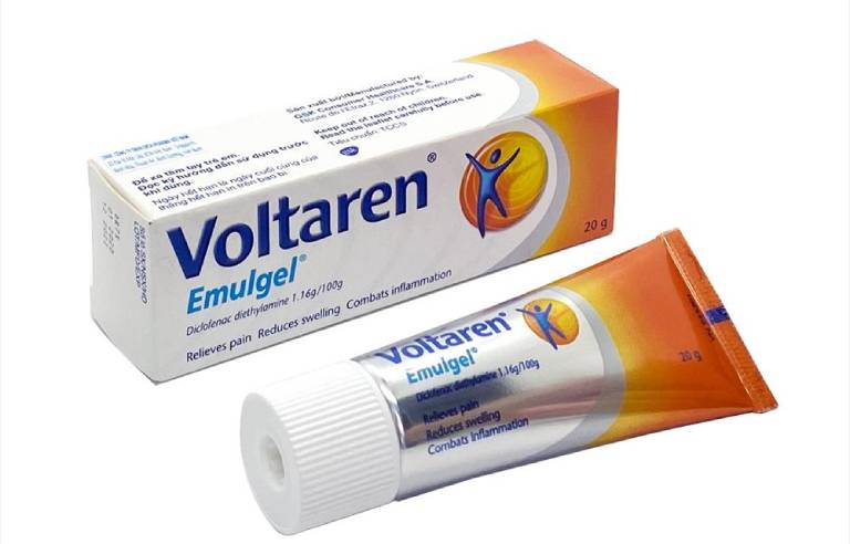 Voltaren Emugel được biết đến là loại thuốc bôi giảm đau có thành phần chính là Diclofenac diethylamine.